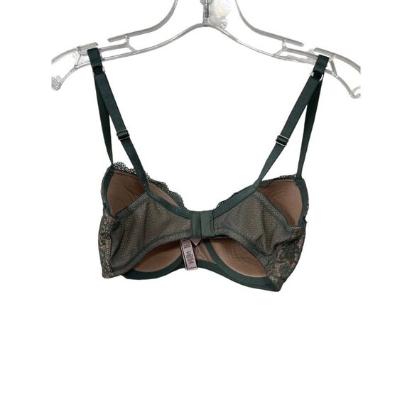 Victoria’s Secret Lined Demi Double Dream Angels Lace Bra Size 32DD - Picture 2 of 6